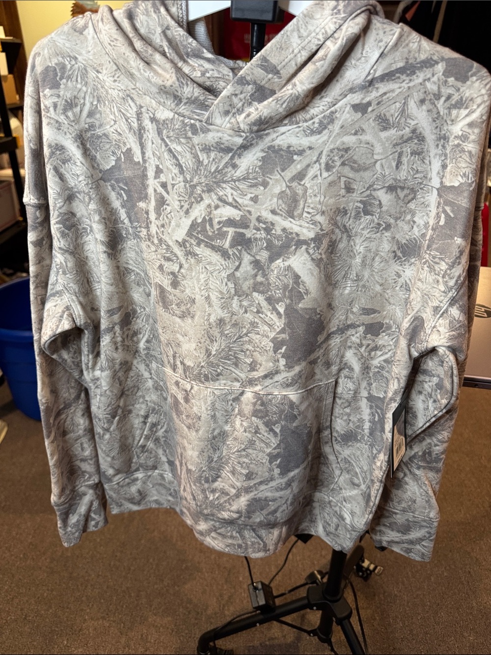Target Gray Camouflage Hoodie